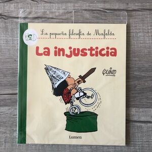 Mafalda. La injusticia. From Mafalda's Small Philosophy. In spanish